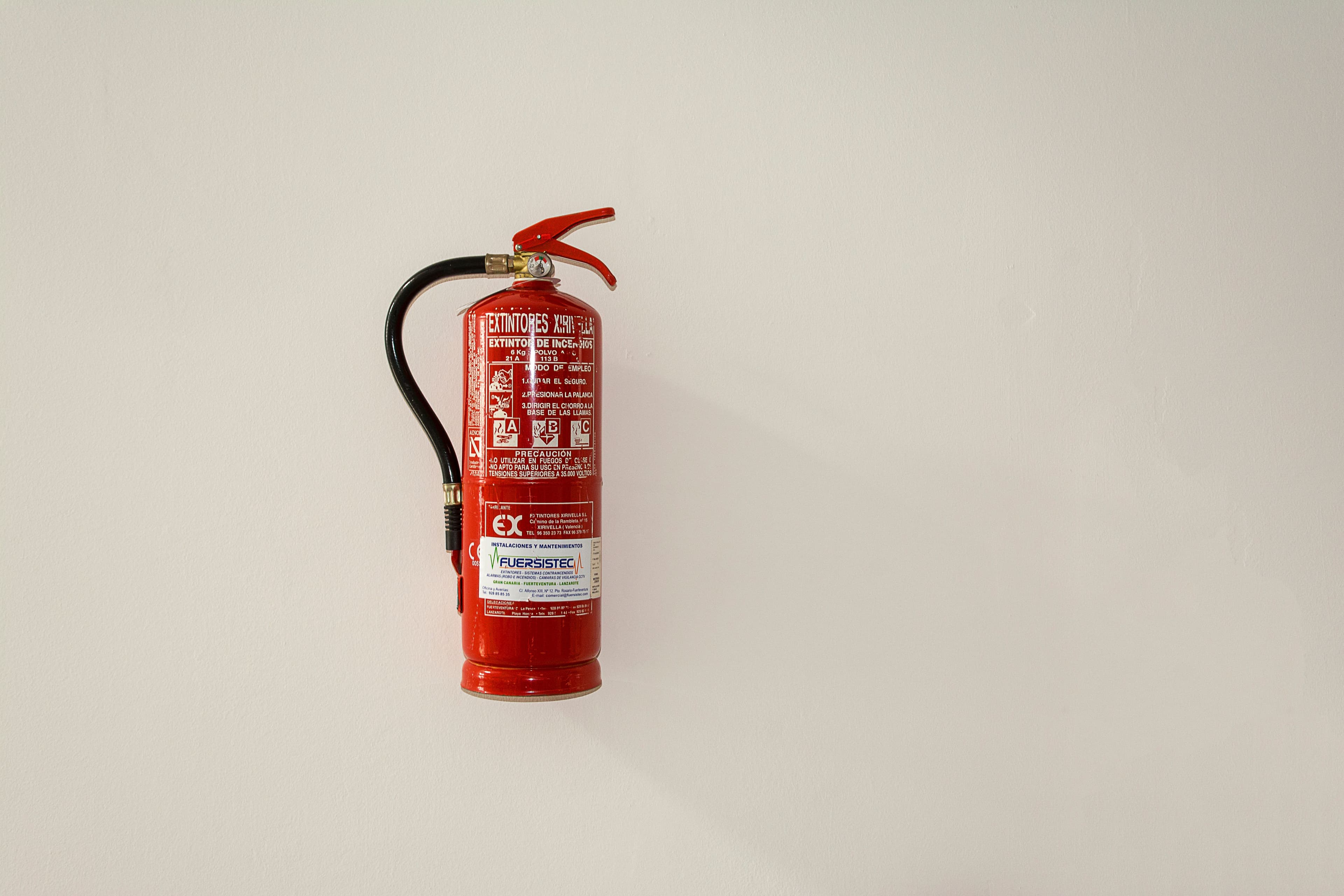 Portable Fire Extinguisher (DCP)